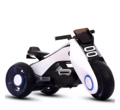 Детский электромотоцикл BMW Vision Next 100 (трицикл) - BQD-6288-WHITE