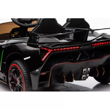 Детский электромобиль Lamborghini Veneno Mini 4WD 12V - XMX615B-BLACK-PAINT