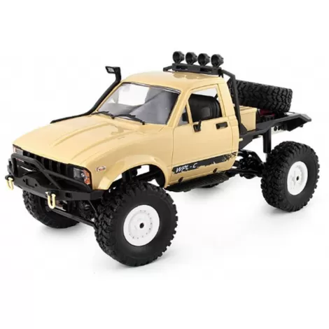 Радиоуправляемая машина WPL пикап Hilux (желтый) 4WD 2.4G 1:16 RTR - WPLC-14-YELLOW