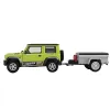 Радиоуправляемый внедрожник Suzuki Jimny PRO с прицепом (свет, выхлоп, Li-Po 5C) - HG4-53PRO-54-G