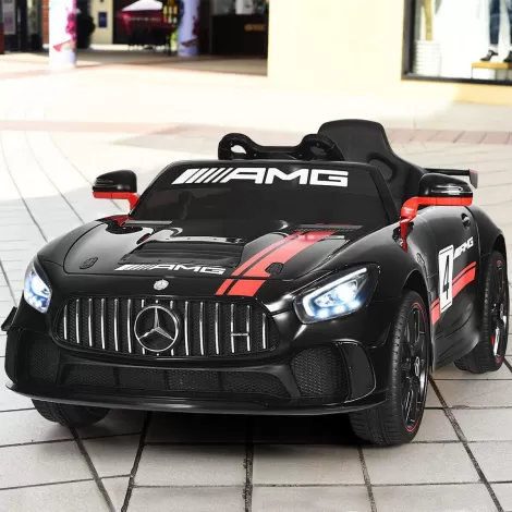 Детский электромобиль Hollicy Mercedes GT4 AMG Carbon Black 12V - SX1918S-BLACK-PAINT