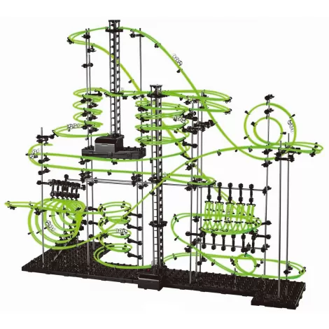 Динамический конструктор Космические горки, новая серия, светящиеся рельсы, уровень 7 - 233-7G