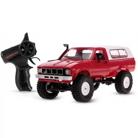 Радиоуправляемая машина WPL пикап Hilux (красная) 4WD 2.4G 1:16 RTR - WPLC-24-RED