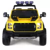 Электромобиль FORD RAPTOR 12V (полный привод, EVA) - XHD-F150-YELLOW