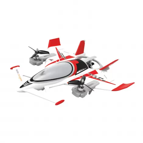 Радиоуправляемый самолет дрон SCI Fi Sky VTOL 3D6G 8ch - QIDI-570-RED