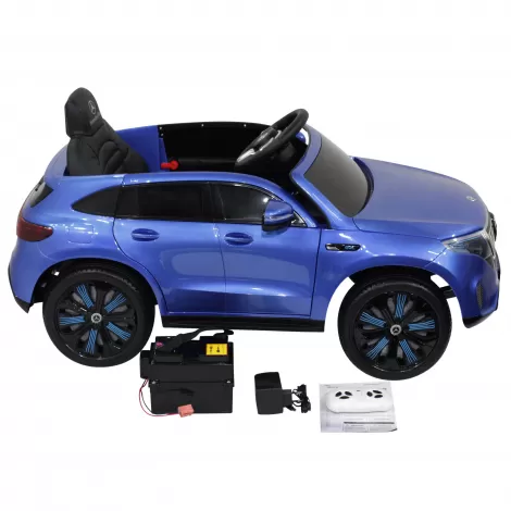 Детский электромобиль Mercedes Benz EQC 400 4MATIC - HL378-LUX-BLUE-PAINT