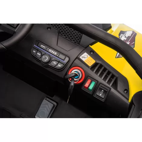 Детский электромобиль багги 24V 4WD - HC-601B-24V-4WD-YELLOW