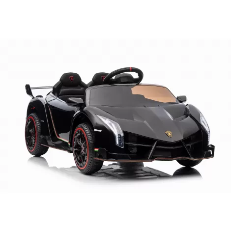 Детский электромобиль Lamborghini Veneno Mini 4WD 12V - XMX615B-BLACK-PAINT