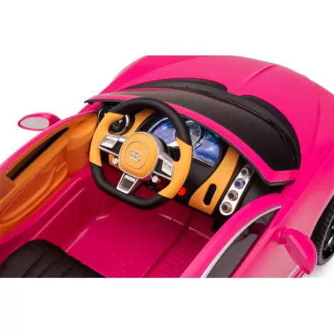 Детский электромобиль Bugatti Chiron 2.4G - Pink - HL318