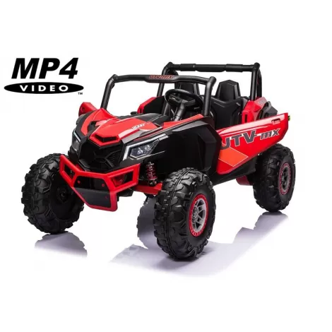 Детский электромобиль XMX Багги (красный, MP4, EVA, 4WD, 24V) - XMX613-4WD-24V-RED-MP4