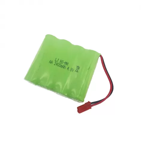 Аккумулятор Ni-Mh 4.8V 2400 mAh (разъем JST) - NIMH-48F-2400-JST