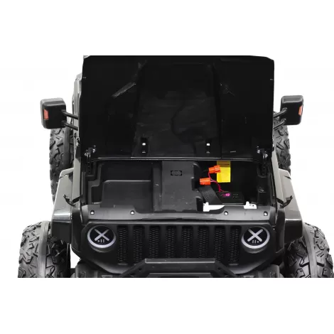 Детский электромобиль джип HL с полным приводом (черный, EVA, 12V) - HL598-4WD-BLACK