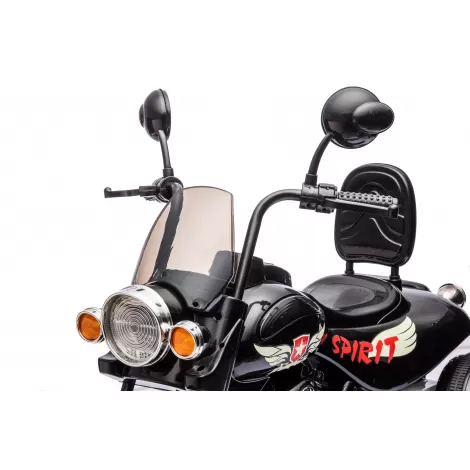 Детский трицикл / чоппер Harley 12V - HL800-BLACK