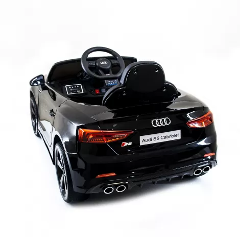 Детский электромобиль Audi S5 Cabriolet LUXURY 2.4G - Black - HL258-LUX-B