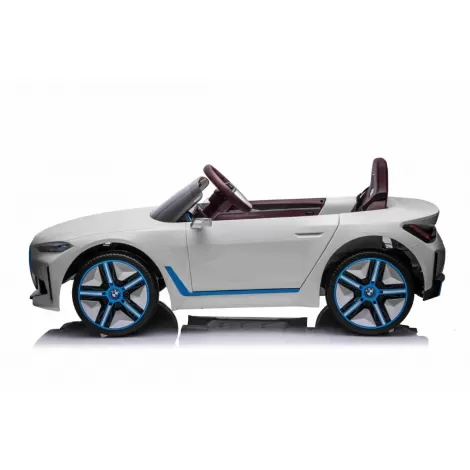 Детский электромобиль BMW I4 (полный привод, 12V) - JE1009-WHITE