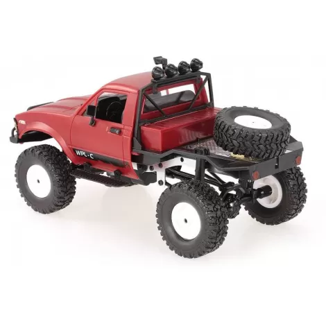 Радиоуправляемая машина WPL пикап Hilux (красный) 4WD 2.4G 1:16 RTR - WPLC-14-RED