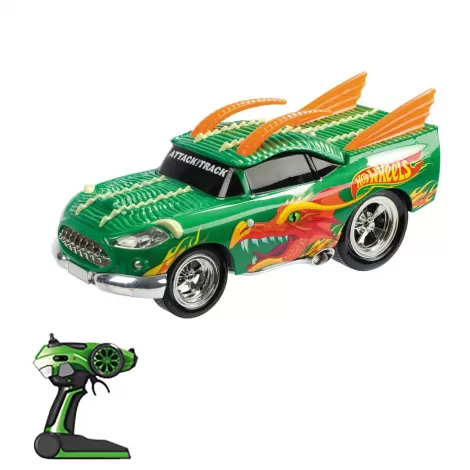 Радиоуправляемая машина Дракон из серии Muscle Car (свет, звук, 1:16) - MK8028B-GREEN