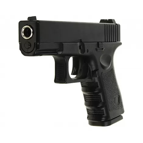 Пистолет металлический Glock 17 (пневматика, 18,5 см) - G.15