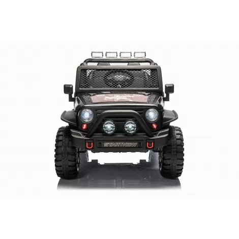 Детский электромобиль джип XMX с полным приводом (черный, EVA, 12V) - XMX618-4WD-BLACK