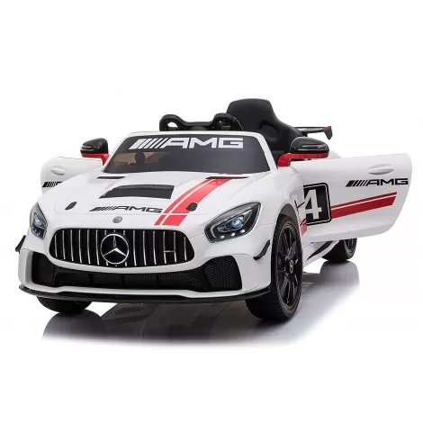 Детский электромобиль Hollicy Mercedes GT4 AMG White 12V - SX1918S-WHITE