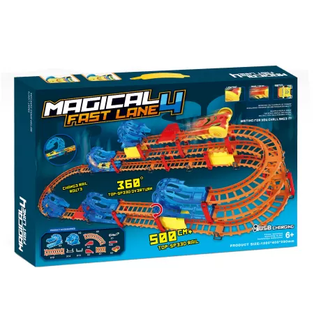 Автотрек BSQ Magical Fast Line (длина полотна 500 см, 2 машины) - BSQ-3061