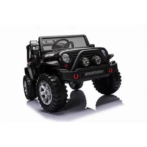 Детский электромобиль джип XMX с полным приводом (черный, EVA, 12V) - XMX618-4WD-BLACK