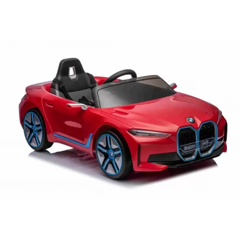 Детский электромобиль BMW I4 (полный привод, 12V) - JE1009-RED