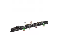 Железная дорога Fenfa (5 вагонов, звук, пускает пар) - 1603C