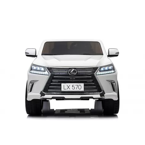 Детский электромобиль Lexus LX570 4WD MP4 - DK-LX570-WHITE-MP4