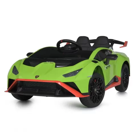 Электромобиль для дрифта LAMBORGHINI HURACAN STO 24V - SMT-555-GREEN