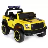 Электромобиль FORD RAPTOR 12V (полный привод, EVA) - XHD-F150-YELLOW