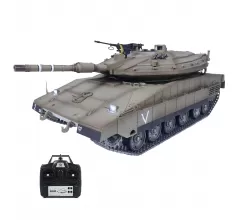 Радиоуправляемый танк Heng Long Merkava MK4 PRO V7.0 масштаб 1:16 2.4G - 3958-1PRO V7.0