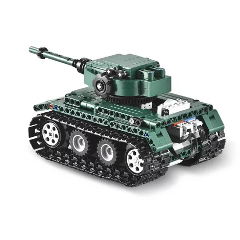 Конструктор Double E Cada Technics, Танк Tiger 1, 313 деталей, пульт управления - C51018W