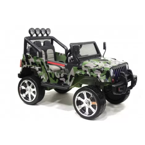 Детский Электромобиль Джип 4WD Камуфляж - S2388-CAMO