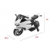 Детский электромотоцикл Ducati - FT-8728-WHITE