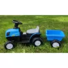 Детский электромобиль трактор с прицепом - 8220219B-T7