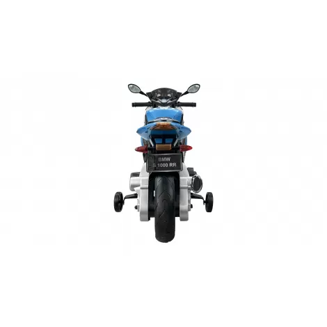 Детский электромобиль мотоцикл BMW S1000RR на аккумуляторе 12V цвет синий - JT528-blue