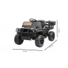 Детский электромобиль джип внедорожник 2WD 12V - BDM0926-JEEP-BLACK