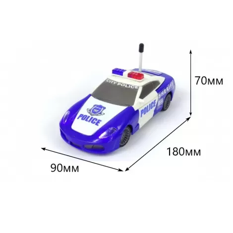 Радиоуправляемый конструктор - автомобили Mclaren, Ferrari, Aston Martin и Porsche Полиция - 2028-4J02B