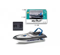Катер на радиоуправлении Mini Boat (2.4G, 10 см) - 777-588-BLUE