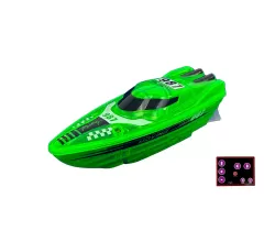 Мини катер на радиоуправлении Mini boat 987 (8 см) - RC987-Green