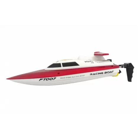 Катер на радиоуправлении High Speed Boat (2.4G, 35 см, до 20 км/ч) - FT007-RED