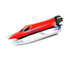 Бесколлекторный катер на радиоуправлении Speedboat (2.4G, 45км/ч, 43 см) - WL915-A-RED