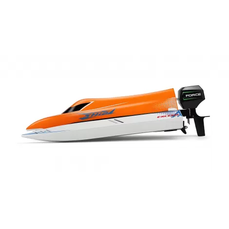 Бесколлекторный катер на радиоуправлении Speedboat (2.4G, 45км/ч, 43 см) - WL915-A-ORANGE