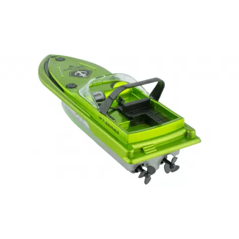 Катер на радиоуправлении Mini Boat (2.4G, 10 см) - 777-588S-Green