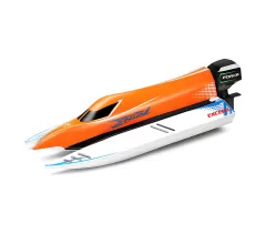 Бесколлекторный катер на радиоуправлении Speedboat (2.4G, 45км/ч, 43 см) - WL915-A-ORANGE