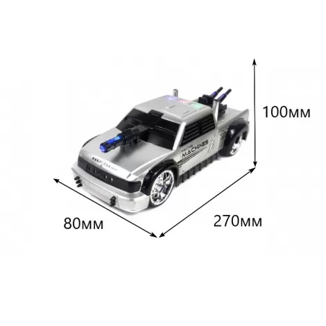 Боевая машинка  Ford F-150 на пульте управления (Свет, звук, 27 см) - 74599-Grey