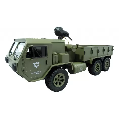 Радиоуправляемый американский военный грузовик с WiFi FPV камерой 6WD RTR масштаб 1:16 2.4G - FY004AW
