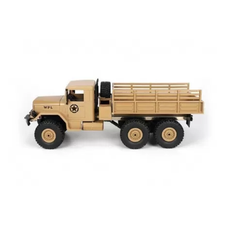 Радиоуправляемый грузовик Army Truck 6WD RTR масштаб 1:16 2.4G - WPLB-16-Yellow