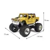 Машинка на пульте управления Hummer 1:43 - 2115-Yellow